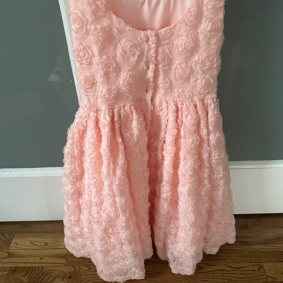 Janie and Jack Light Pink Floral Dress from the special occasion line. - Picture 7 of 10